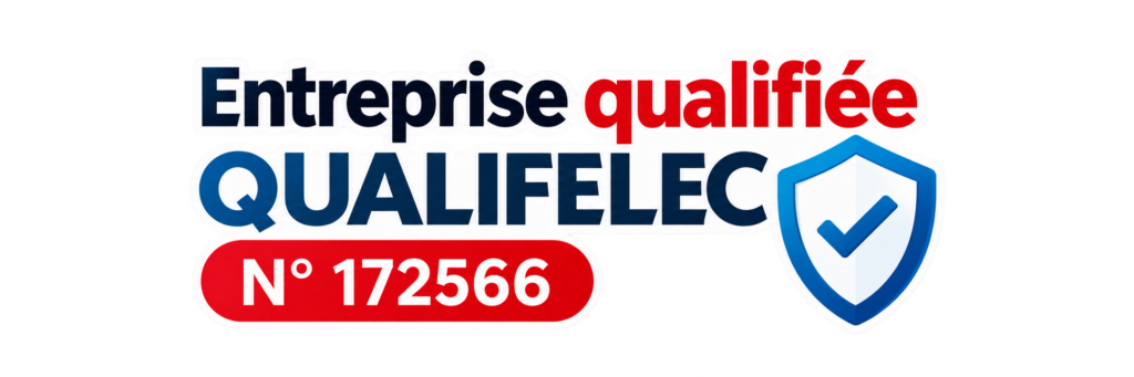 Badge Entreprise qualifiée QUALIFELEC- Access Alarme, n°172566